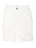 Chico's Solid White Cargo Shorts Size Med (1) - photo 1