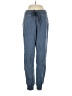 Zella 100% Cotton Solid Blue Track Pants Size S - photo 1