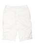 Chico's Solid White Cargo Shorts Size Med (1) - photo 2