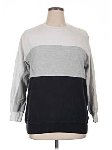 Woman Within Pullover Sweater (view 1)