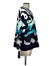 John & Jenn 100% Acrylic Print Blue Pullover Sweater Size L - photo 4