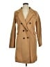 Shein 100% Polyester Tan Coat Size 14 - photo 1
