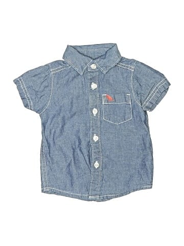 Carter's Short Sleeve Button-Down Shirt (view 1)