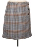 Talbots Plaid Gray Casual Skirt Size 10 - photo 1