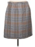 Talbots Plaid Gray Casual Skirt Size 10 - photo 2