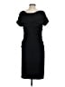 Escada Solid Black Cocktail Dress Size EU 40 / US 10 - photo 2