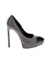 Saint Laurent 100% Leather Gray Heels Size EU 36 1/2 - photo 1
