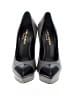 Saint Laurent 100% Leather Gray Heels Size EU 36 1/2 - photo 2