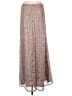 Adrianna Papell 100% Polyester Paisley Brown Formal Skirt Size 8 - photo 2