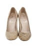 Dior 100% Leather Gold Tan Heels Size EU 37 1/2 - photo 2