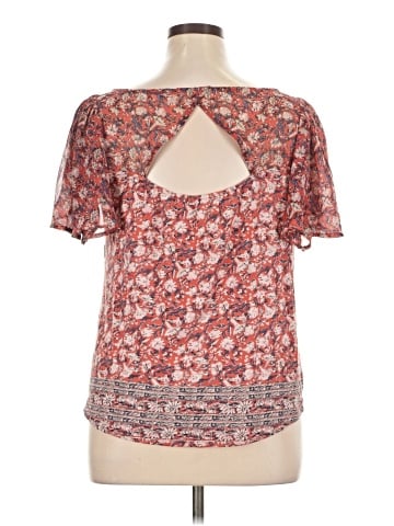Lucky Brand Short Sleeve Blouse (view 2)