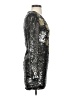 NBD 100% Nylon Silver Cocktail Dress Size XXS - photo 4