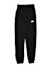 Nike 100% Polyester Black Track Pants Size S (kids) - photo 1