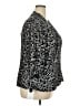 Alex Evenings Paisley Silver Blazer Size 3X - photo 4