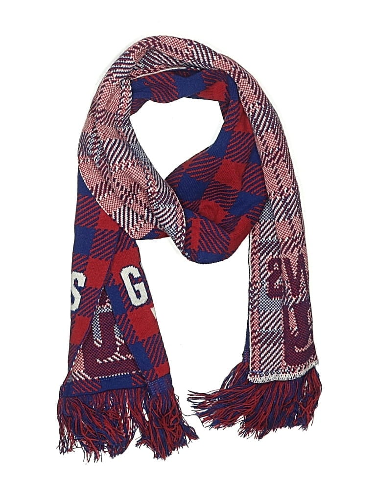 Pre-owned Foco Scarf In Burgundy