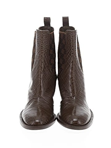 Fendi Embossed ankle boots (view 2)