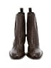 Fendi 100% Leather Brown Embossed ankle boots Size EU 37 - photo 2