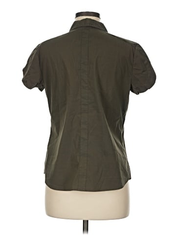 Lafayette 148 New York Short Sleeve Blouse (view 2)