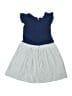 Carter's 100% Cotton Stripes Blue Dress Size 5T - photo 1