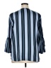 Ann Taylor LOFT 100% Polyester Blue 3/4 Sleeve Blouse Size XL - photo 2
