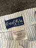 Freestyle Revolution 100% Cotton Stripes Blue Shorts Size 14 - photo 3