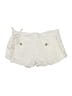 Roxy 100% Cotton Ivory Shorts Size 11 - photo 2