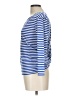 J.Crew 100% Cotton Blue 3/4 Sleeve Top Size L - photo 5