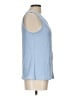 Nine West Blue Sleeveless Blouse Size L - photo 4