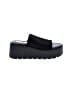 Steve Madden Black Wedges Size 7 1/2 - photo 1