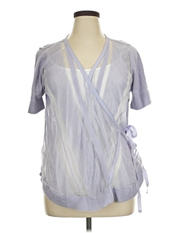 Simply Vera Vera Wang Short Sleeve Blouse (view 1)