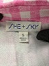 She + Sky 100% Cotton Checkered-gingham Pink Jacket Size S - photo 6