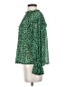Who What Wear 100% Polyester Green Long Sleeve Blouse Size XS - photo 5