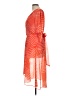 Tommy Hilfiger 100% Polyester Orange Cocktail Dress Size 10 - photo 5