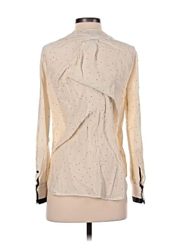 Rag & Bone Long Sleeve Silk Top (view 2)
