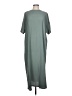 Shein 100% Polyester Solid Gray Casual Dress Size 12 - photo 1