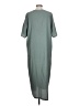 Shein 100% Polyester Solid Gray Casual Dress Size 12 - photo 2