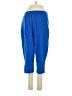Susan Graver Solid Blue Track Pants Size XS - photo 1