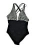 Cupshe Houndstooth Black One Piece Swimsuit Size S - photo 1
