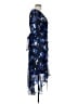 DKNY 100% Polyester Blue Cocktail Dress Size 12 - photo 4