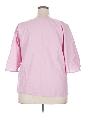 Collections etc. 3/4 Sleeve T-Shirt (view 2)