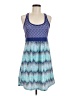 Tehama Print Blue Casual Dress Size M - photo 1