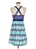 Tehama Print Blue Casual Dress Size M - photo 2