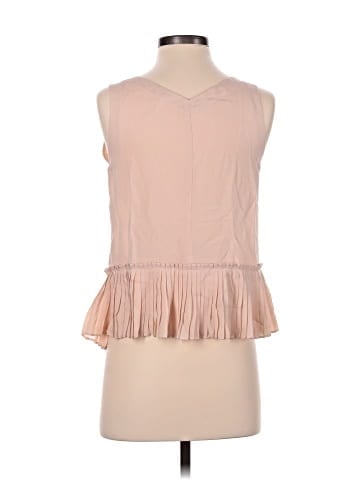 Rebecca Taylor Sleeveless Silk Top (view 2)