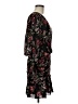 A.L.C. 100% Silk Floral Black Cocktail Dress Size 6 - photo 4