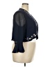 S.L. Fashions 100% Polyester Blue Cardigan Size 20 - photo 4