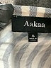 AaKaa 100% Rayon Stripes Gray Casual Dress Size S - photo 7