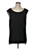 Tildon 100% Polyester Black Sleeveless Blouse Size L - photo 1