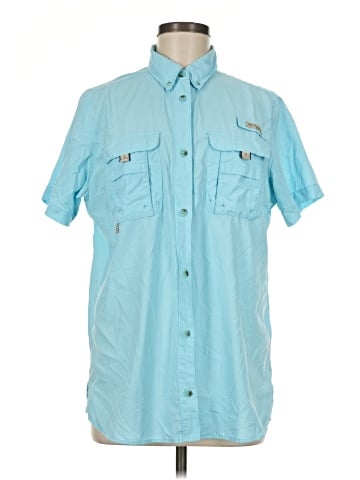 Columbia Short Sleeve Button-Down Shirt (view 1)