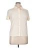 Vince. Ivory Short Sleeve Blouse Size XL - photo 1