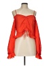 Divided by H&M Orange Long Sleeve Blouse Size L - photo 1
